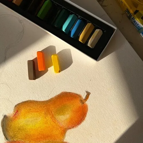 пастель – Вера, 7 лет