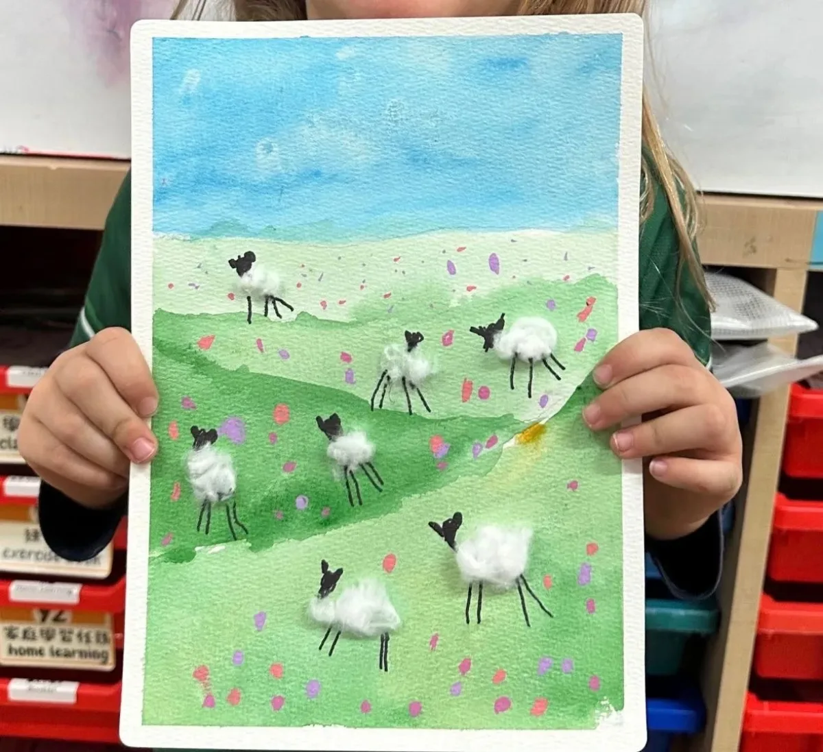 смешанные техники – Олеся, 6 лет